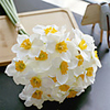 6Pcs Artificial Flowers Display Bridal Bouquet Home Decor Wedding Party Simulation Flowers