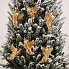 6pcs Christmas Decorations Gold And Silver Angel Pendants Creative New Little Angel Doll Pendant Small Tree Ornaments