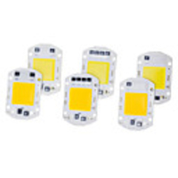 6pcs LED COB Chip 20W 220V Smart IC No Need Driver LED Bulb Lamp for Flood Light Spotlight Diy Lighting