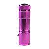 6pcs Superbright LED Flashlight KeyChain Unique Design Purple