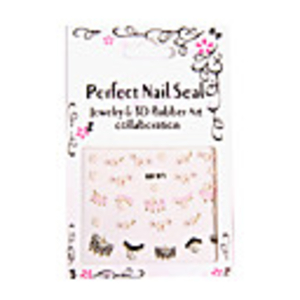 6x 3D Design Nail Art Sticker Tip Decal Manicure