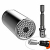 7-19mm Magic Connecting Universal Socket Wrench Drill Adapter Nut Bolt Tool