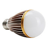 7 1W E27 630LM 5000K 7-LED White Light Bulb (85-265V)