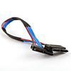 7 6 Pin SATA Female to Female Extension Data Power Cable