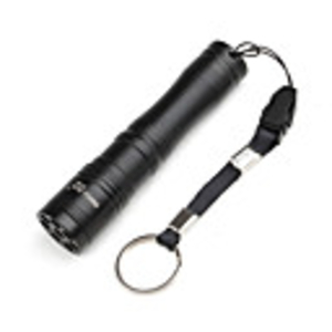 7 LED Flashlight Light Torch Lamp with Red Laser Pointer