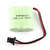 700mAh 2.4V 2/3AA Ni-MH Rechargeable Battery Set (2-pack)
