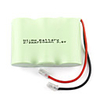 700mAh 3.6V 2/3AA Ni-MH Rechargeable Battery Set (3-pack)