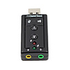 7.1 External USB Sound Card USB to Jack 3.5mm Headphone Audio Adapter