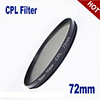 72mm New-View Slim LPF CPL Circular Polarizer filter