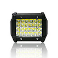 72W Spot LED Work Light Bar 24LED Light Bar Car Truck SUV ATV Trailer Pickup Driving LED Beams 6000K