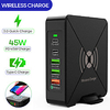 75 W Output Power USB PD Charger Fast Charger Portable Charger Portable Multi-Output Wireless Charger NULL For Cellphone iMac miniinthebox