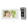 7inch Wired Color Hands Free Video Door Phone Intercom System Doorbell One Monitor with Waterproof 700TVLine CMOS Camera Wall Mounting Hands Free