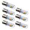 7pcs 0.5 W LED Corn Lights 15 lm E14 3 LED Beads SMD 5050 Decorative Warm White White 100-240 V