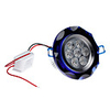 7x1W 560-600LM 3000-3500K Warm White Light Blue Crystal LED Ceiling Bulb (85-265V)