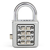 8-Digit Push-button Zinc alloy Combination Lock