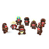 8 In 1 New DOMO KUN Action Active Figure Collectibles Set