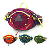 8 L Hiking Waist Bag Multifunctional Rain Waterproof Anti-tear Wear Resistance Outdoor Travel Fitness Jogging Nylon Purple Green Blue