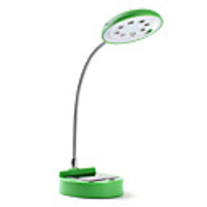 8-LED Solar Lamp (Green)