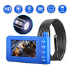 8 mm high-definition Camera 4.3-inch integrated screen dual-lens sewer electronic air-conditioning hard wire 5m with 32G TF card