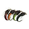 8 pcs Flies Fishing Lures Flies Worm Feathers Carbon Steel Mixed Material Sinking Fast Sinking Sea Fishing Fly Fishing Bait Casting