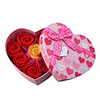 8 Rose Flower Towel Valentine/Party​/Wedding Gift with A Loving Heart Shaped Box