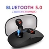 8 Wireless Earbuds TWS Headphones Bluetooth5.0 Stereo with Microphone with Volume Control with Charging Box for Sport Fitness