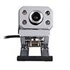 8.0 Megapixel USB LED Night Vision Webcam (Silver)