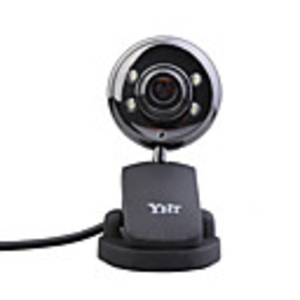 8.0 Megapixel USB Webcam Microphone (Black)