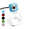 8.0 Megapixels PC Camera USB 2.0 Webcam with Built-in Microphone (Assorted Colors)