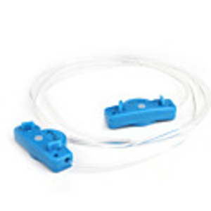 80cm Novelty Waterproof LED Flashing Shoelace - Pair (Blue)