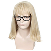 80s Heavy Metal Halloween Mullet Fancy Dress Wig Blonde Mix miniinthebox