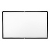84 inch Portable Foldable Movie Projector Screen 16 9 Projection HD Home Theater Screen for Party Meeting Public Display