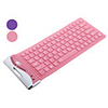 84 Key Flexible QWERTY USB Keyboard (Waterproof,  Assorted Colors)