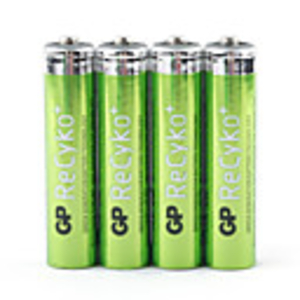 850mAh 1.2V AAA Ni-MH Rechargeable Battery Set with Case (4-pack)