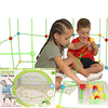 87 Pieces Fort Playhouse Building kit with Blanket,  Educational STEM Toys for Kids miniinthebox