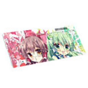 88-key Touhou Project Reimu Hakurei/ Sanae Kotiya Moe Version USB Wired Anime QWERTY Keyboard