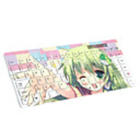 88-key Touhou Project Sanae Kotiya Moe Version USB Wired Anime QWERTY Keyboard