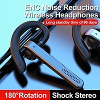 890 Hands Free Telephone Driving Headset Bluetooth 5.2 Ergonomic Design HIFI in Ear for Apple Samsung Huawei Xiaomi MI Everyday Use Traveling Mobile Phone miniinthebox
