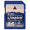 8GB Kingston SDHC Memory Card