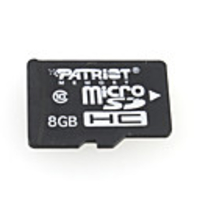 8GB Patriot Micro SDHC/TF Memory Card Class 10