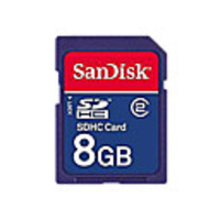 8GB SanDisk SDHC SD Memory Card