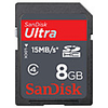 8GB SanDisk Ultra SDHC Memory Card