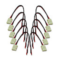 8mm 2Pin 10Pcs LED Strip Connectors For 3528 Single Color LED Strip
