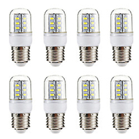 8pcs 3 W LED Corn Lights 270 lm E14 E26 / E27 24 LED Beads SMD 5730 Warm White White 220-240 V