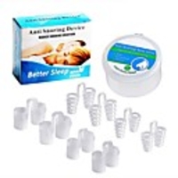 8pcs Anti Snore Apnea Nose Clip Anti-Snoring Breathe Aid Stop Snore Device Sleeping Aid Equipment Stop Snoring
