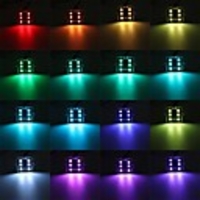 8Pcs RGB 48 LEDs Rock Car Decoration Lights Truck Bed Under Body Light KitIR Remote Control