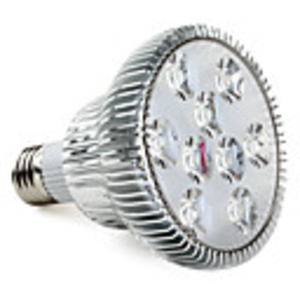 9 1W E27 800LM 5500-6500K White LED Light Bulb (85-265)