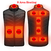 9 Areas Heated Vest Men