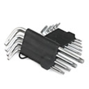 9-in-1 Professional Hex Key Screw Set (Silver)