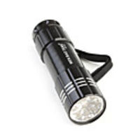 9 LED Aluminum HID Flashlight Torch
